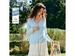 OLRAIN欧芮儿法式镂空开衫179元