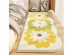 KAYE春暮繁花仿羊绒床边毯