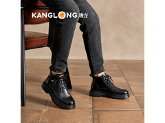 康龙男款马丁靴清仓特惠