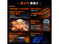 机械师GTR迷你主机4699元