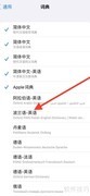 iPhone添加波兰语英语词典