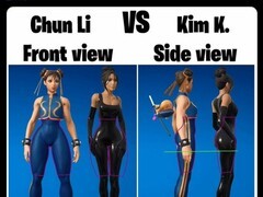 堡垒之夜联名金·卡戴珊引热议，玩家对比春丽皮肤数据引全网围观