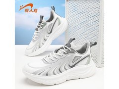 贵人鸟F5B8239白灰运动鞋69元抢