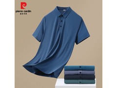 皮尔·卡丹翻领T恤39.9元