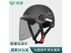 绿源3C认证电瓶车头盔