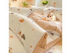 AIDLI新疆棉印花四件套119元