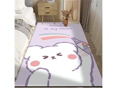 KAYE彩虹小熊床边毯，领券19元带回家