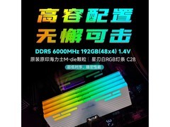 金百达DDR5 6000内存套装