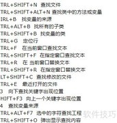 IDEA高效快捷键速查