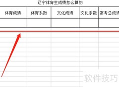 辽宁体育生评分标准