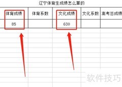 辽宁体育生评分标准