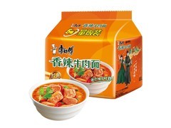 康师傅香辣牛肉面五连包，仅15.9元，速囤！