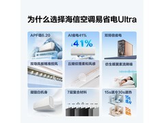 海信大薄荷1匹空调特惠1553元