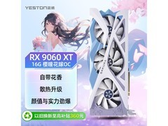 盈通RX 9060 XT樱瞳花嫁显卡直降100
