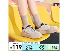 鸿星尔克女士春夏季板鞋38码99元抢