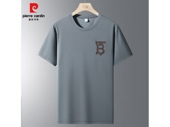 皮尔·卡丹男士灰T恤，到手仅19.9元