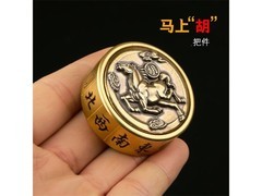 米良品复古马上发财旋转解压神器29.9包邮