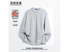 马克华菲男款保暖卫衣，券后89.9元！