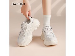 达芙妮厚底老爹鞋58元抢