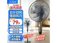 长城14寸落地扇限时71.5元