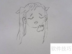 花子君Q版简笔画萌趣呈现