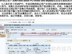 SAP固定资产采购变更显示