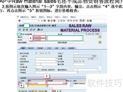 SAP毛坯半成品销售