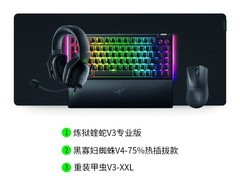 雷蛇炼狱蝰蛇V3专业版电竞套装钜惠