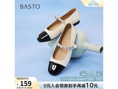 百思图2025秋复古小香风玛丽珍鞋低至139元