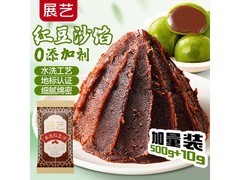 展艺510g水洗红豆沙馅，满99折到手仅9.8元！