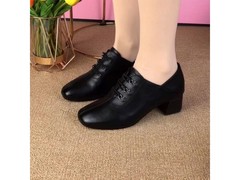 棉忆薇法式复古粗跟女单鞋低至59元