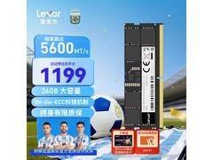 雷克沙DDR5 5600 24G内存条