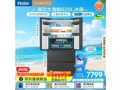 海尔大海鲸620L冰箱京东促，低至6812元