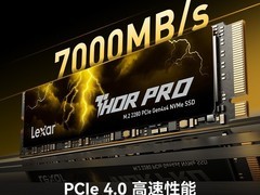 雷克沙THOR PRO NVMe固态硬盘限时399元