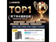 京东京造RO净水器1349元