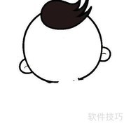 彩色福娃绘画教程