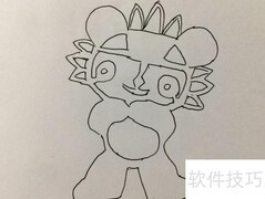 福娃剪纸轻松学