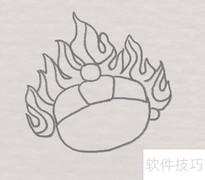 福娃欢欢简笔画教程
