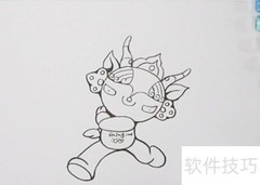 福娃简笔画教程：轻松几步学会