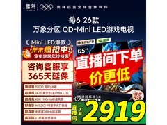 雷鸟鹤6 26款65英寸电视低至2720元