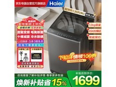 海尔13KG直驱波轮洗衣机