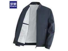 罗蒙男士藏青色XL夹克，到手仅58元