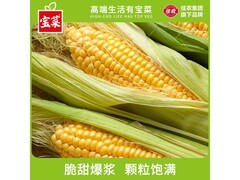 宝菜黄甜玉米棒5斤整箱包邮，满16减5仅20.89元