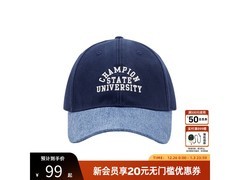 Champion冠军藏蓝棒球帽低至72元！