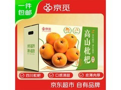 京觅四川枇杷2斤装，原价29.9，满19减5仅24.9元