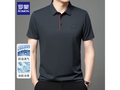 罗蒙2026夏季男士翻领T恤，低至49元