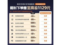 美的云朵II PRO1.5匹壁挂空调限时特惠