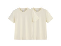 尺度保罗纯棉重磅T恤2件装，仅48.9元