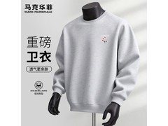 马克华菲男士印花卫衣，到手仅59.88元