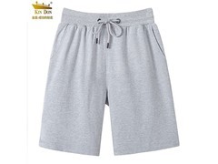 金盾男士纯棉大码五分裤低至29.9元